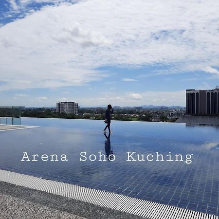 Arena Soho At Kozi Square Kuching Leilighet Eksteriør bilde