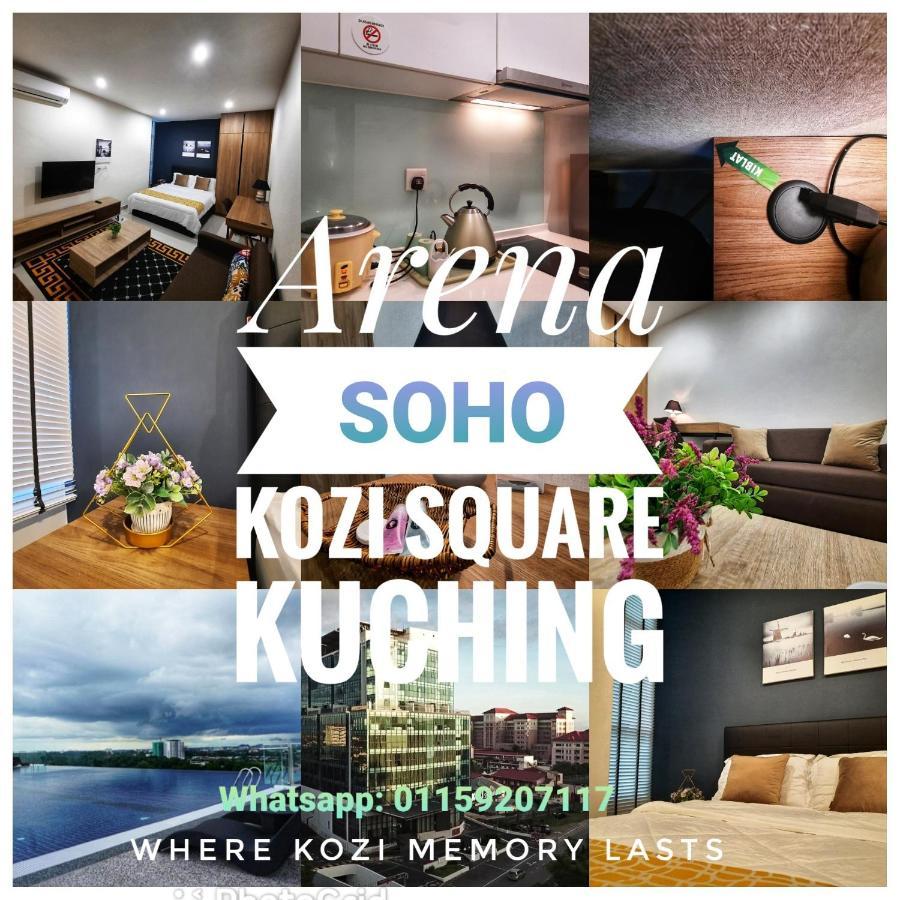 Arena Soho At Kozi Square Kuching Leilighet Eksteriør bilde